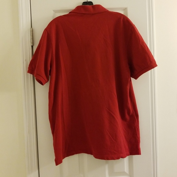 Red Burberry polo - Picture 2 of 6